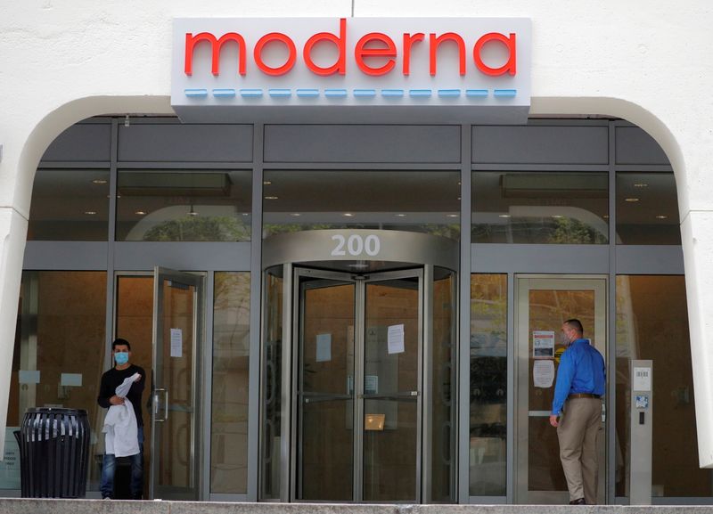 Analysis-Torrid Moderna stock rally cools over booster shot doubts