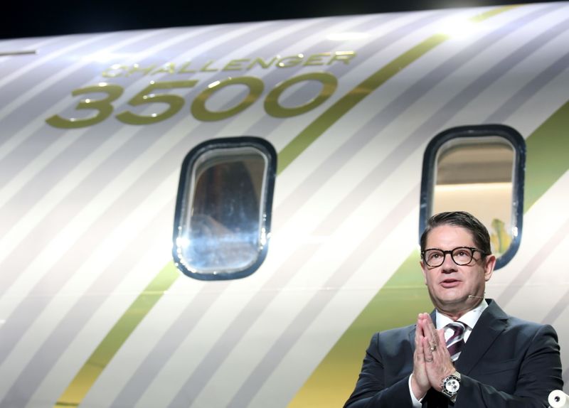 Bombardier gets $534 million order for Challenger 3500 jets