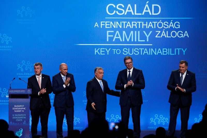 Central Europe leaders say migration is not the solution to population decline