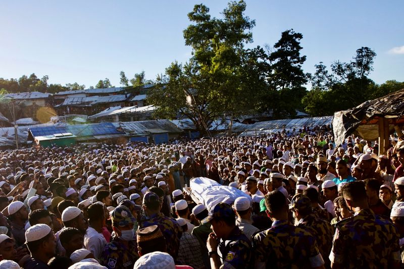 Killing of top Rohingya leader underscores violence in Bangladesh camps