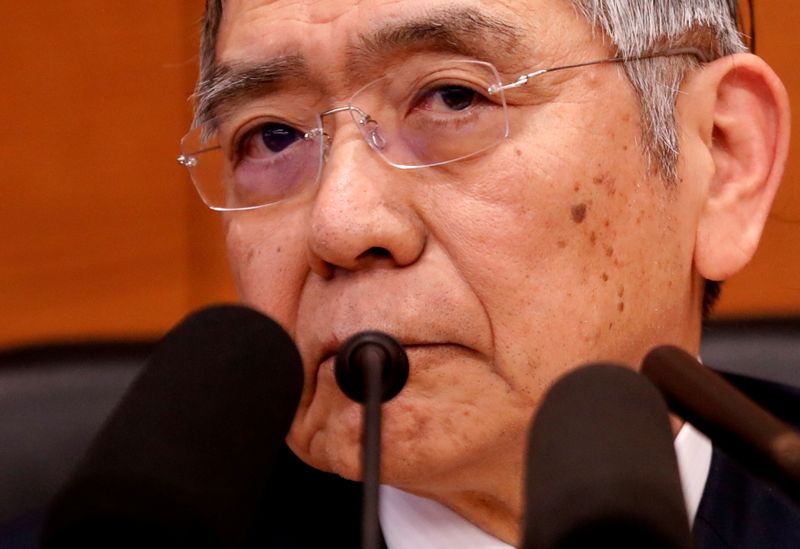 Kuroda vows to keep BOJ's focus on COVID-19 response amid weak inflation