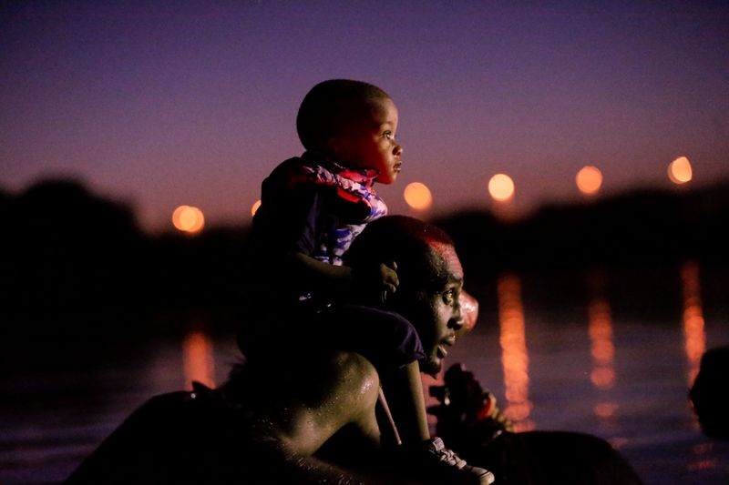 Mexico urges Haitians at US-Mexico border to give up and head south