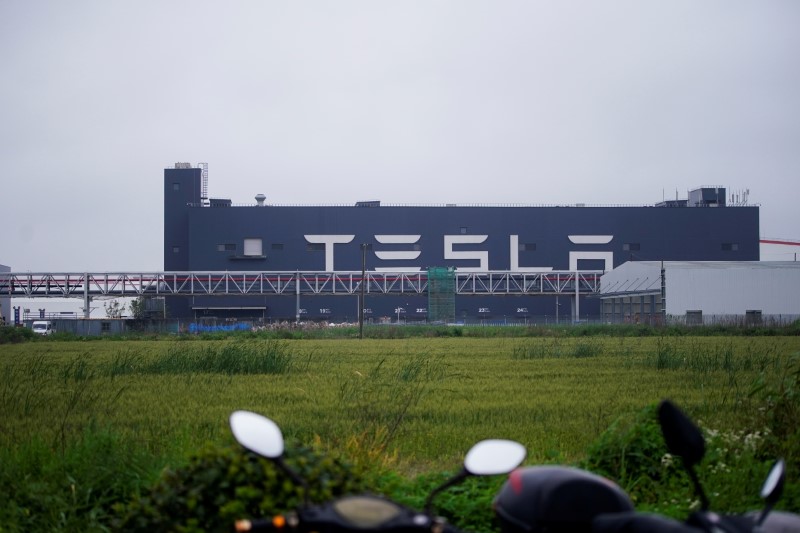 Tesla Shanghai to make 300,000 cars Jan-Sept despite chip shortage - sources