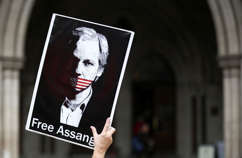 Assange case back in court for U.S. extradition appeal