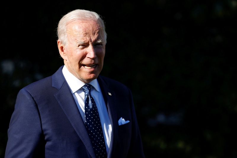 Biden says United States would come to Taiwan's defense