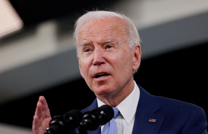 Biden says global corporate tax agreement helps American working families
