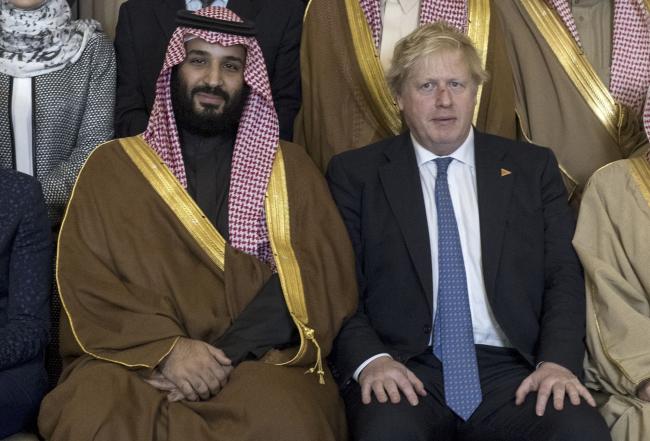 Boris Johnson Urges Saudi Crown Prince to Make Net-Zero Pledge