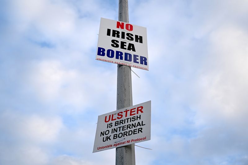 Britain 'shifting playing field' on N.Ireland trade talks - Dublin