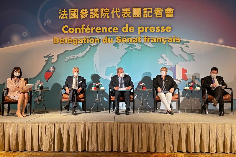 Call Taiwan a country, French senator says, angering China