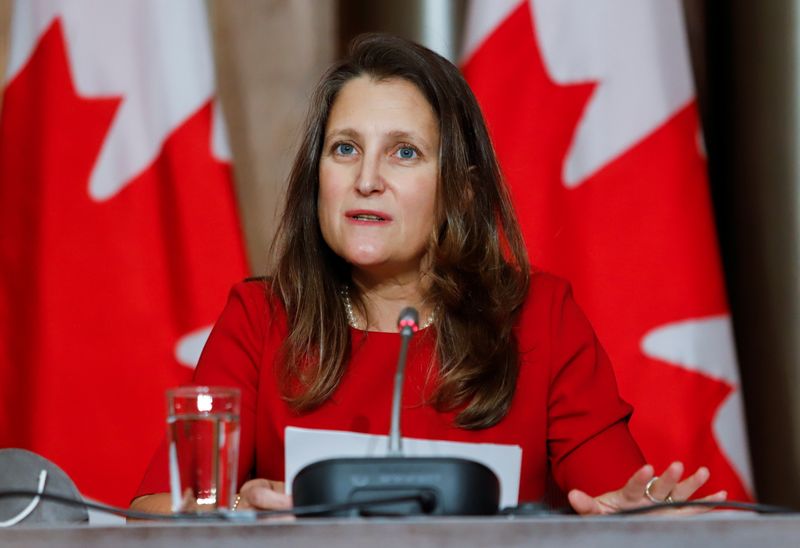 Canada is concerned about supply chain issues, watching ports closely - finance minister