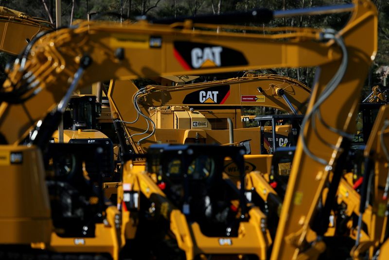 Caterpillar adjusted profit rises on higher equipment sales