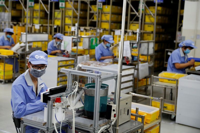 China's factory activity expected to shrink slightly in October- Reuters poll