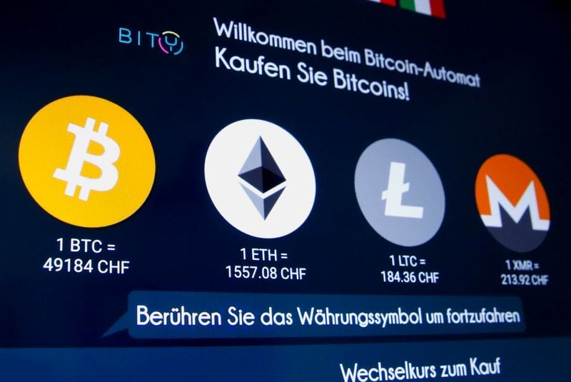 Cryptocurrency ether hits all time high of $4,400