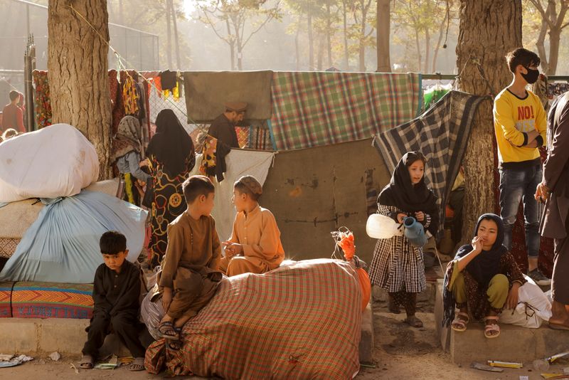 Displaced Afghans plead for aid as desperation grows