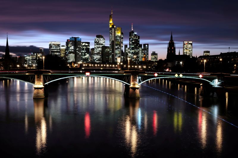 Euro zone business growth slowed in October as prices soared -PMI