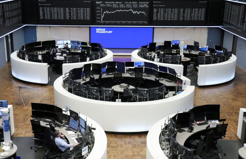 Evergrande relief, earnings prop up European stocks