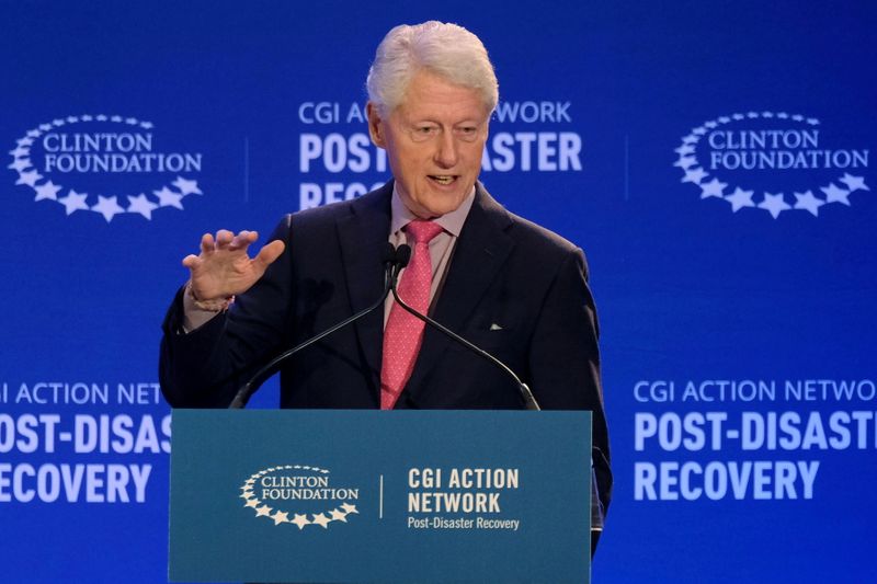 Former U.S. President Clinton hospitalized -CNN