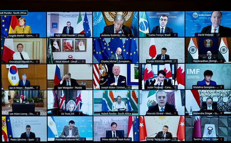 G20 pledges help for Afghan humanitarian crisis at special summit