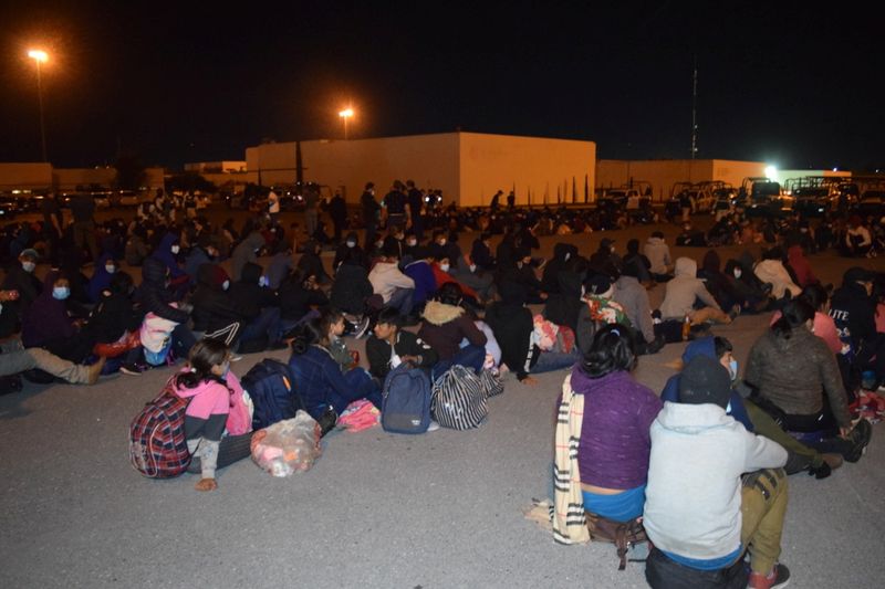 In Mexico, hundreds of U.S.-bound migrants found packed in trucks