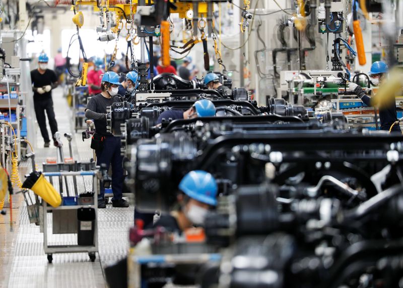 Japan Sept output likely fell as supply disruptions hit automakers: Reuters poll
