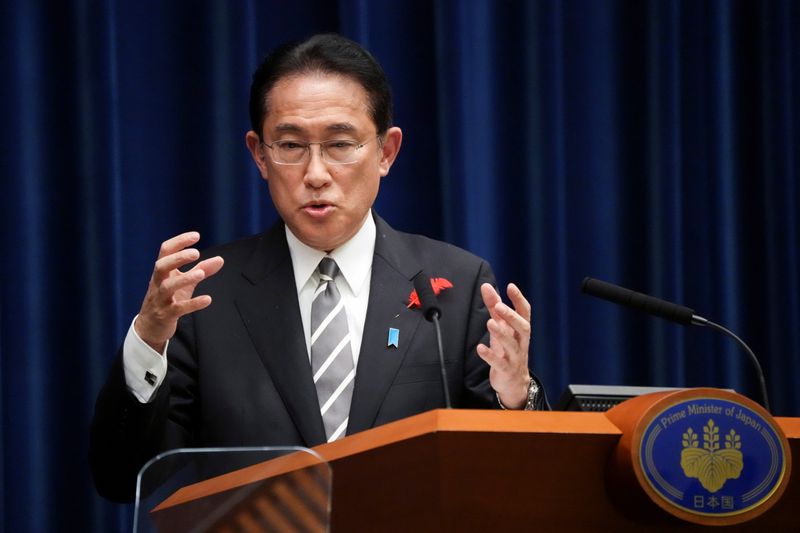 Japan must issue bonds to fund pandemic-relief steps, PM Kishida says