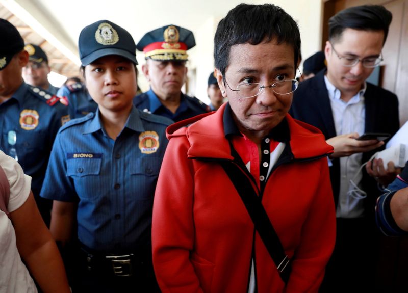 Philippine Nobel winner Ressa calls Facebook 