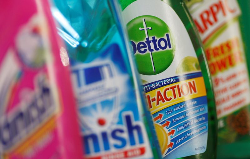 Reckitt lifts sales forecast after reporting upbeat quarter