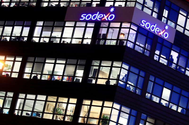 Sodexo serves annual core profit on restaurant openings, vaccine rollout
