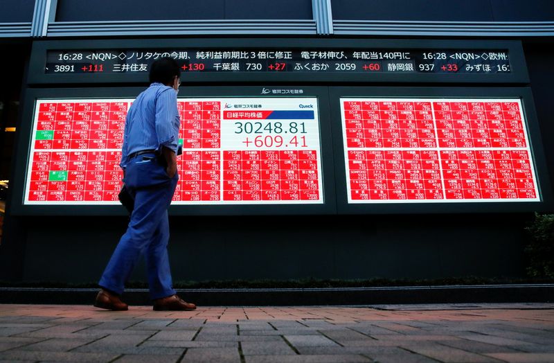 Stocks up, dollar squeezed as inflation pulls forward rate hike bets
