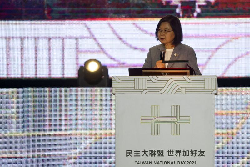 Taiwan won't be forced to bow to China, president says