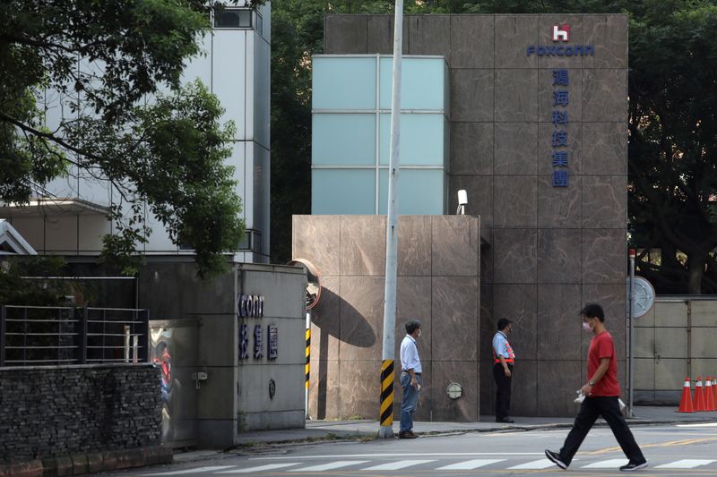 Taiwan's Foxconn shows off three electric vehicle prototypes