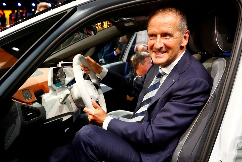 Tesla's Musk dials into Volkswagen executive conference