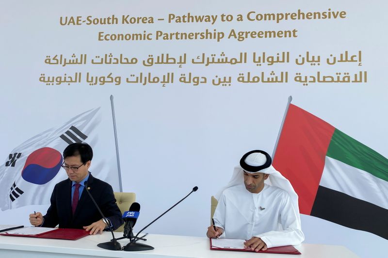 UAE, South Korea agree talks on trade deal