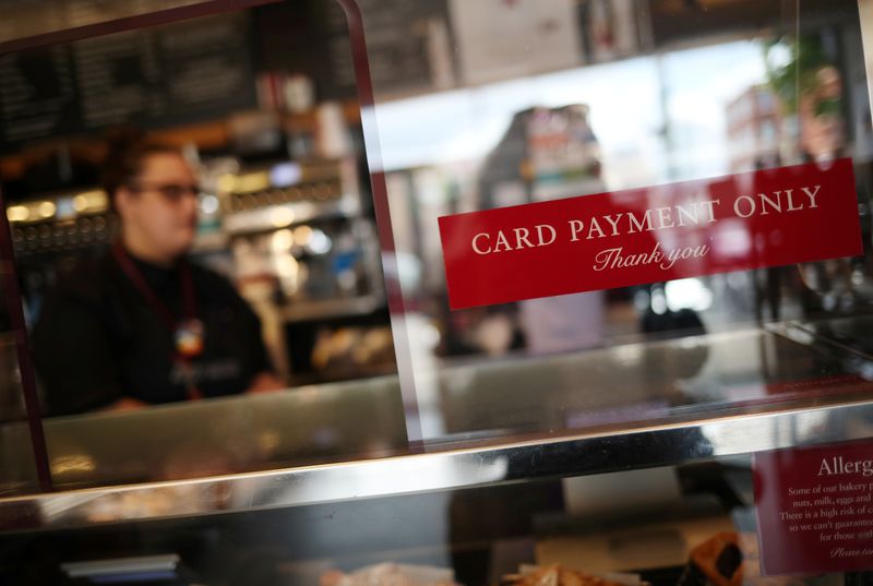 UK card spending edges up slightly in week to Oct. 7 - ONS