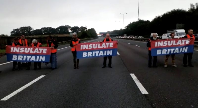 UK climate protesters face tougher penalties for blocking roads