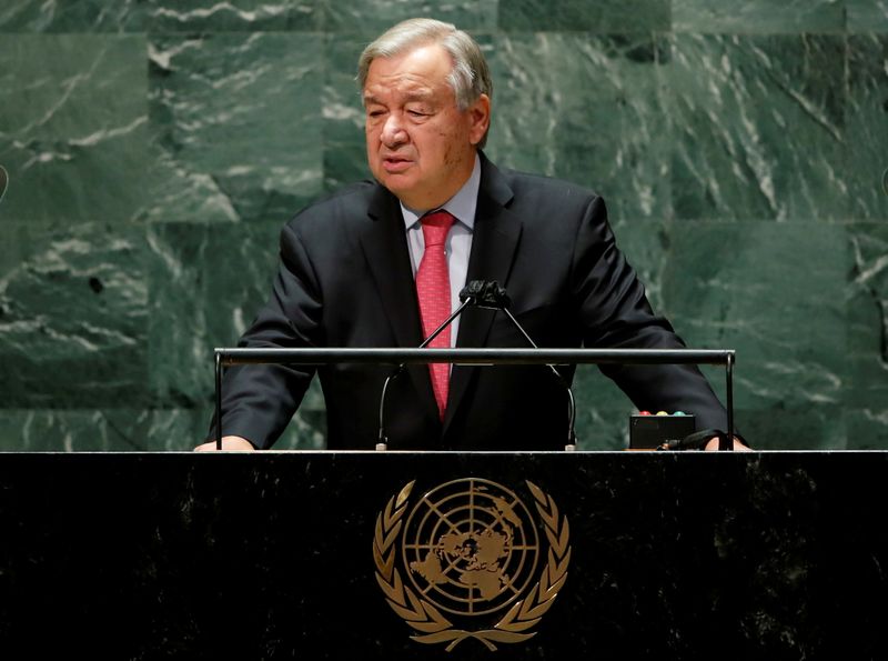 U.N. chief urges world leaders to clinch WTO fisheries deal, document shows