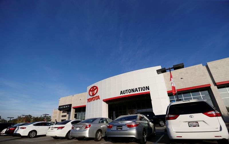 U.S. auto retailer AutoNation's quarterly profit doubles