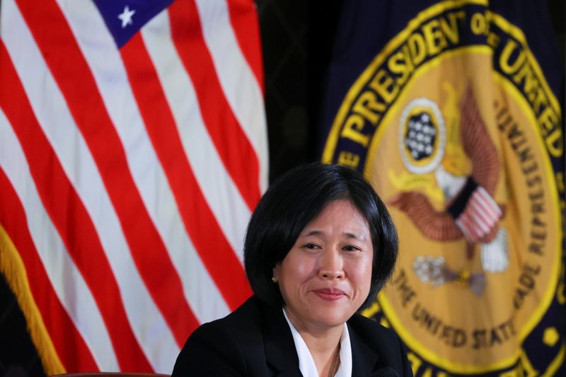 USTR Tai says she is optimistic of resolving EU metal tariff dispute