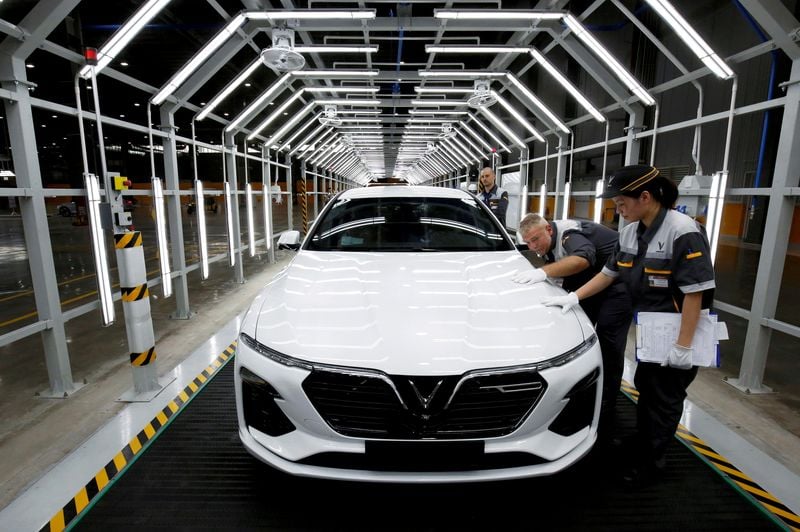 Vietnam carmaker Vinfast eyes start of U.S. deliveries in late 2022, CEO says