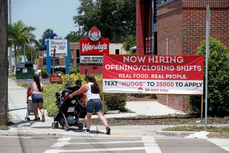 Women left U.S. workforce last month, but in fewer numbers than a year ago