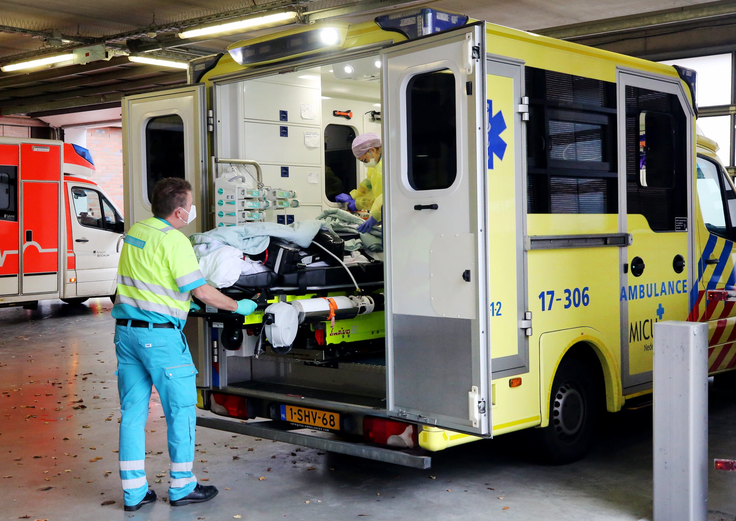 Dutch Covid patients transferred to Germany as hospitals struggle
