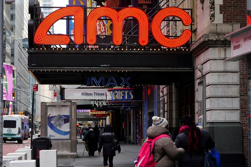 AMC beats revenue estimates as theaters reopen