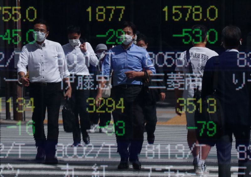 Asian stocks extend global gains ahead of U.S. inflation test