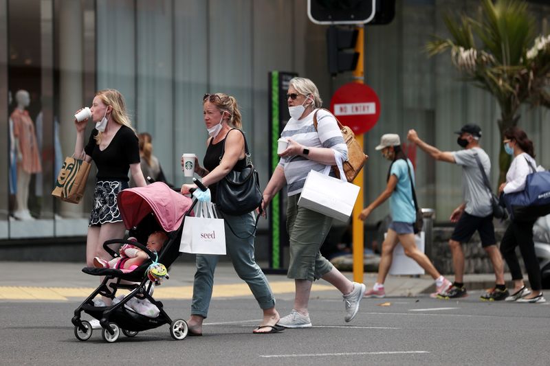 Aucklanders return to malls as New Zealand eases lockdown in biggest city