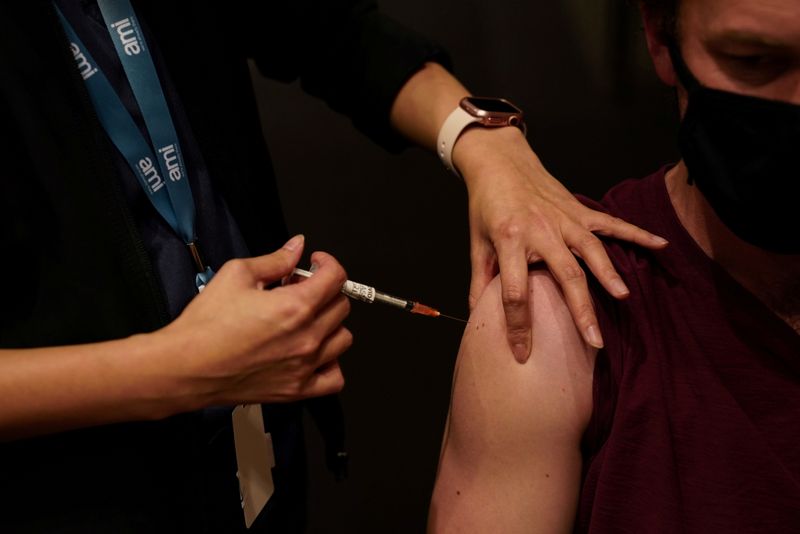 Australia vaccine-mandate protesters compare state govt to Nazis - media