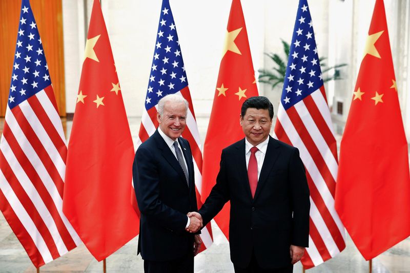 Biden and China's Xi will hold virtual meeting on Monday night –White House