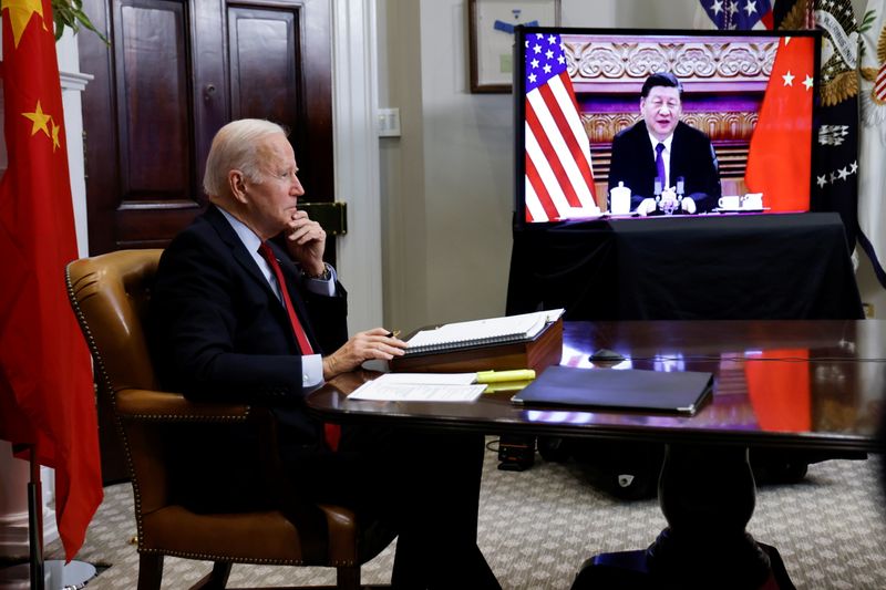 Biden tells Xi must ensure relations do not veer into open conflict