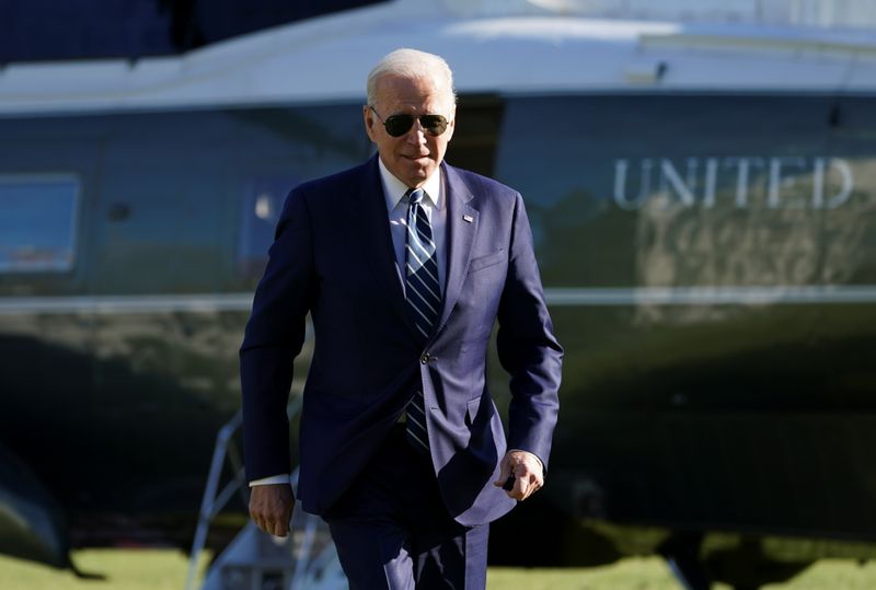 Bidens to kick off Thanksgiving celebration with visit to U.S. troops