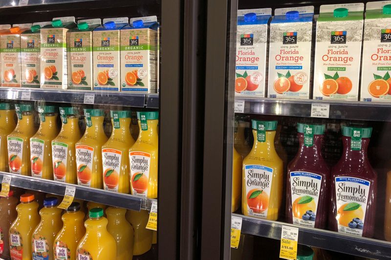 Brazilian orange juice producer Cutrale suspends exports to the U.S. -report