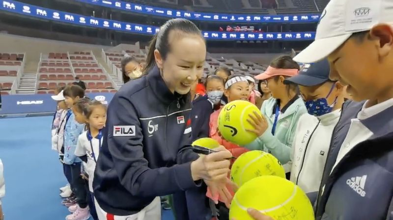 China urges 'certain people' to stop 'malicious hyping' of tennis star Peng Shuai